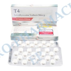T4 – 50mcg/tab – 20 tab/blister EU Pharmaceutical
